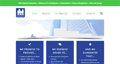 Desktop Screenshot of anbproperty.com