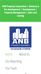 Mobile Screenshot of anbproperty.com